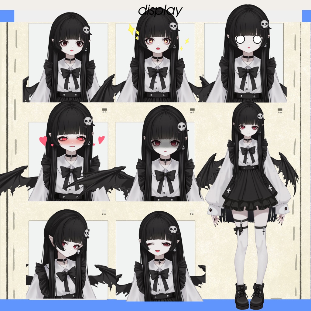 【限定一点 live2dモデル】地雷系エルフ少女 | Landmine-style Elf Girl 【live2d model】