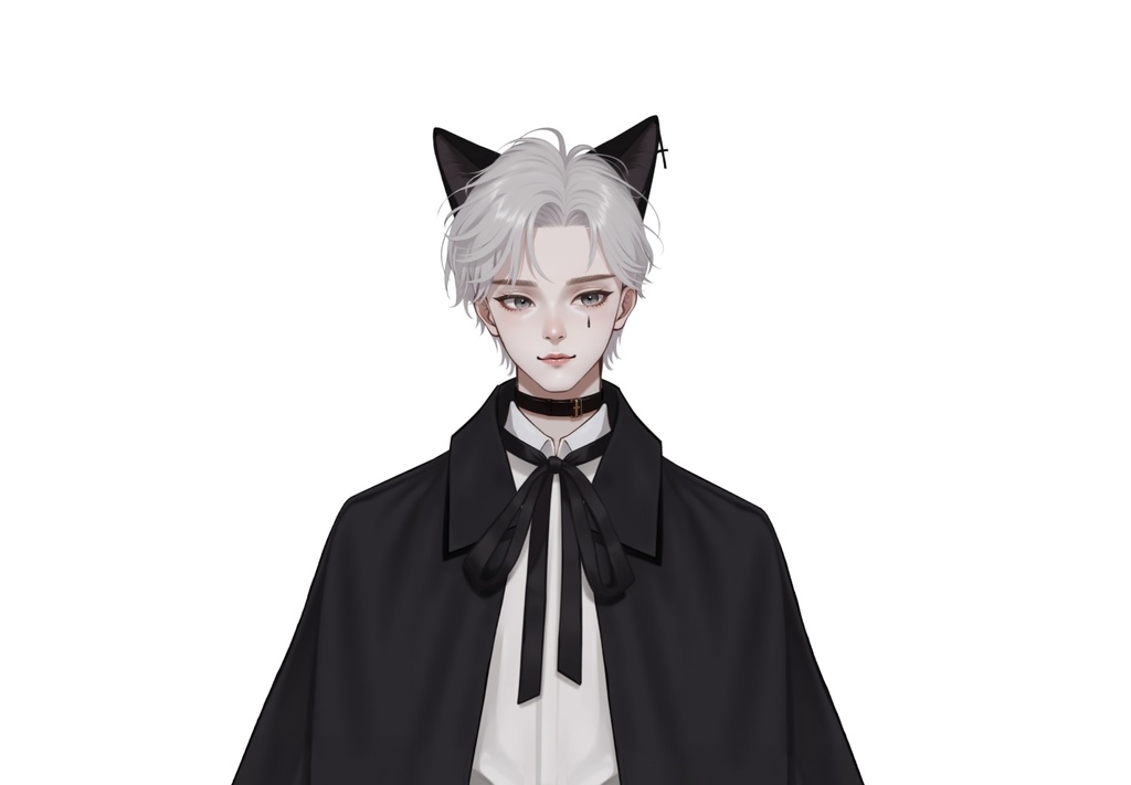 【live2dモデル】猫少年|Teary-Eyed Catboy【VtubeStudio対応】