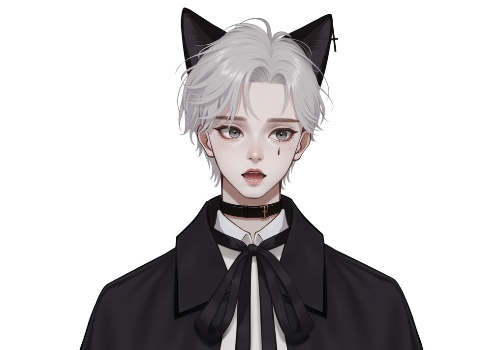 【live2dモデル】猫少年|Teary-Eyed Catboy【VtubeStudio対応】