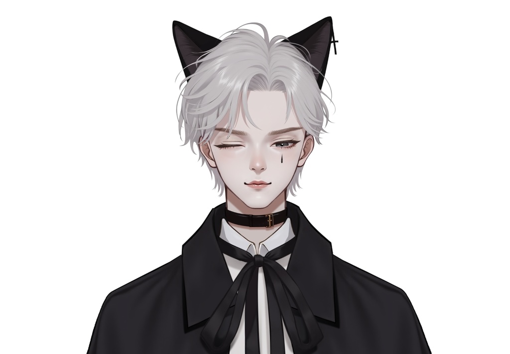 【live2dモデル】猫少年|Teary-Eyed Catboy【VtubeStudio対応】