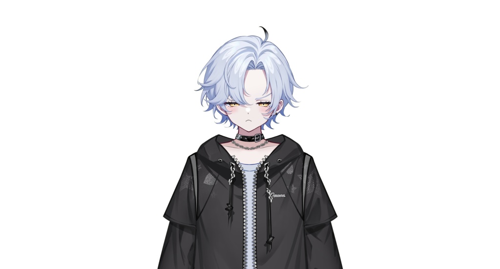 【live2dモデル】V2.0白髪の天使の少年|V2.0White hair angel boy【VtubeStudio対応】