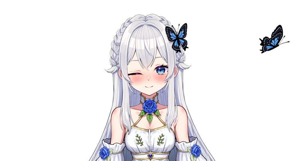 【live2dモデル】花蝶少女|Flower Butterfly Girl【VtubeStudio対応】