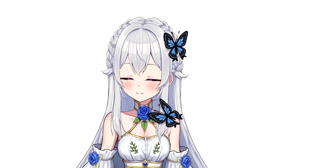 【live2dモデル】花蝶少女|Flower Butterfly Girl【VtubeStudio対応】
