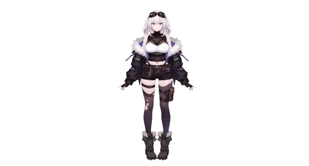 【live2dモデル】フロストヴェイル|Frostveil【VtubeStudio対応】