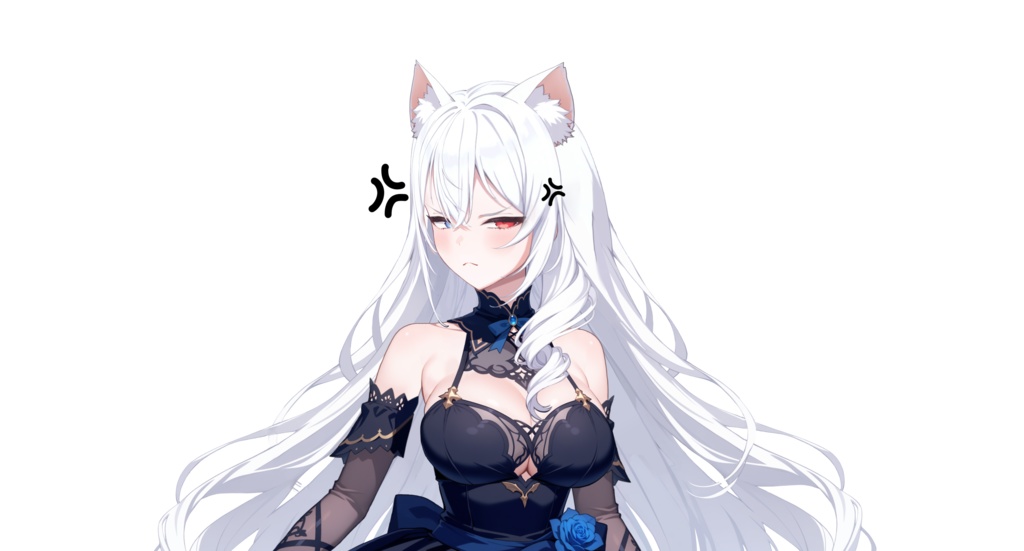 【live2dモデル】銀髪の魔女|Frost Rose【VtubeStudio対応】