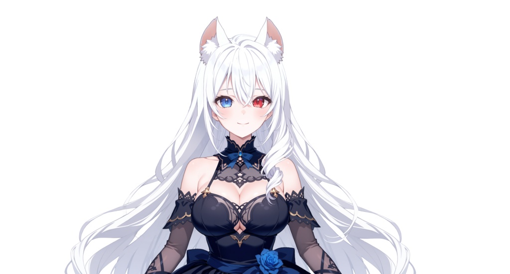 【live2dモデル】銀髪の魔女|Frost Rose【VtubeStudio対応】