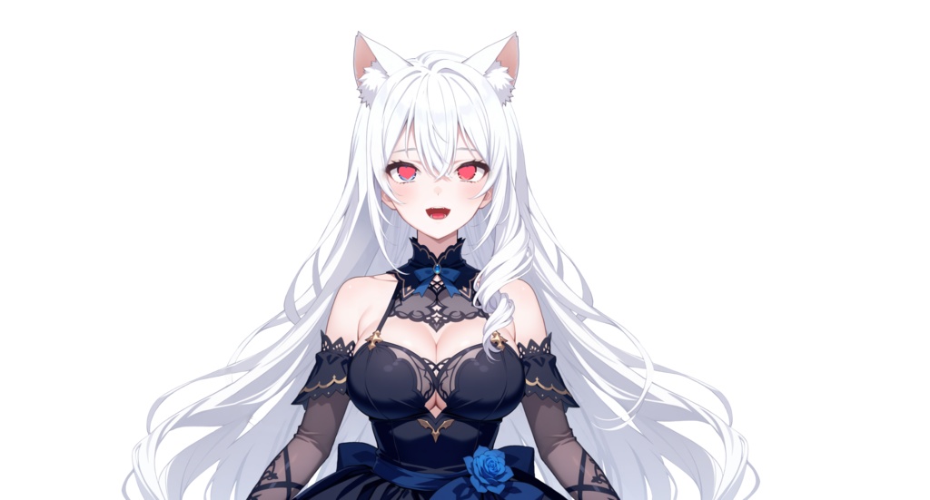 【live2dモデル】銀髪の魔女|Frost Rose【VtubeStudio対応】