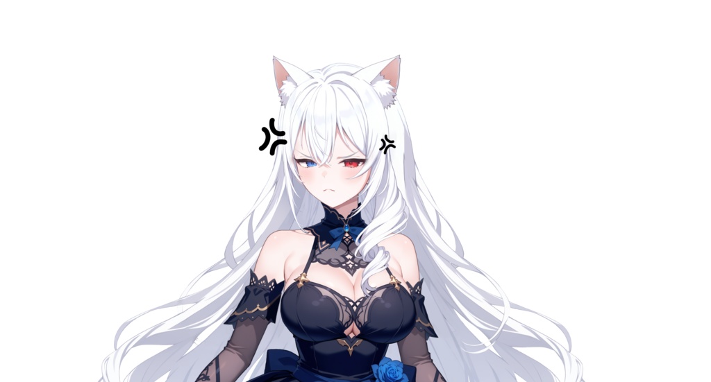 【live2dモデル】銀髪の魔女|Frost Rose【VtubeStudio対応】