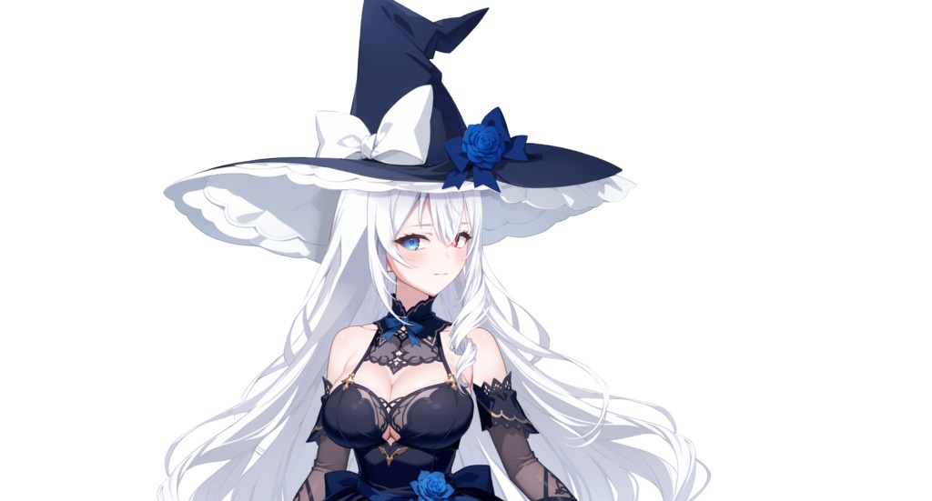 【live2dモデル】銀髪の魔女|Frost Rose【VtubeStudio対応】