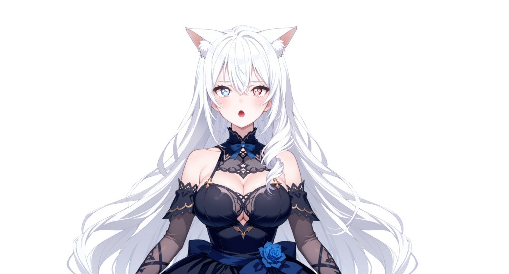 【live2dモデル】銀髪の魔女|Frost Rose【VtubeStudio対応】