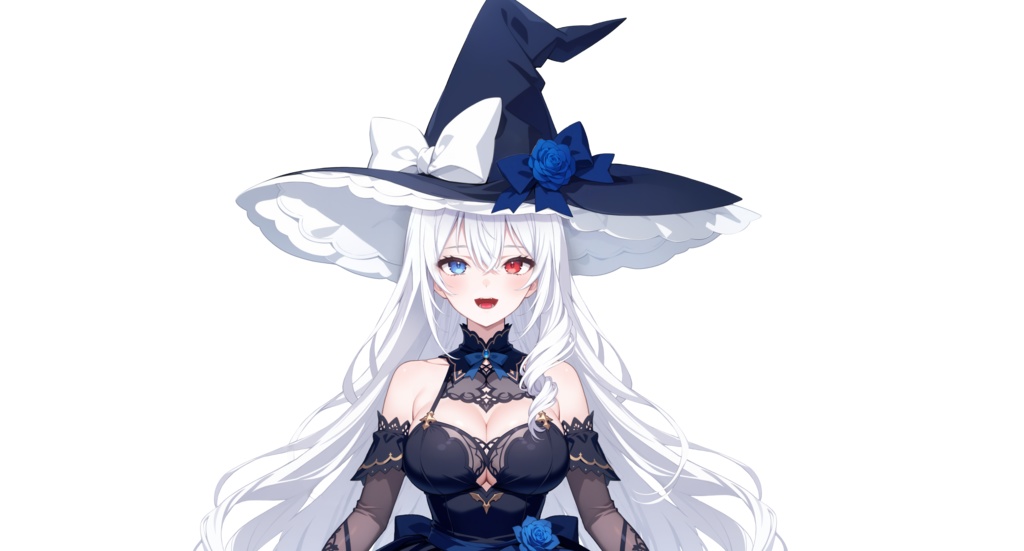 【live2dモデル】銀髪の魔女|Frost Rose【VtubeStudio対応】