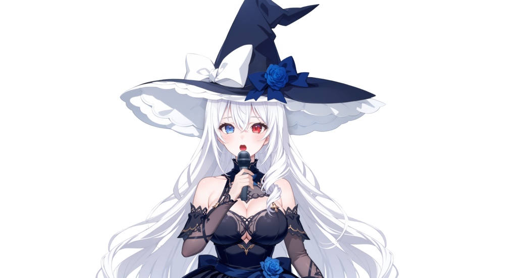 【live2dモデル】銀髪の魔女|Frost Rose【VtubeStudio対応】