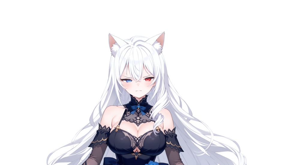 【live2dモデル】銀髪の魔女|Frost Rose【VtubeStudio対応】