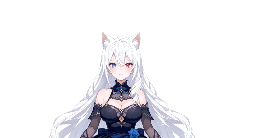 【live2dモデル】銀髪の魔女|Frost Rose【VtubeStudio対応】