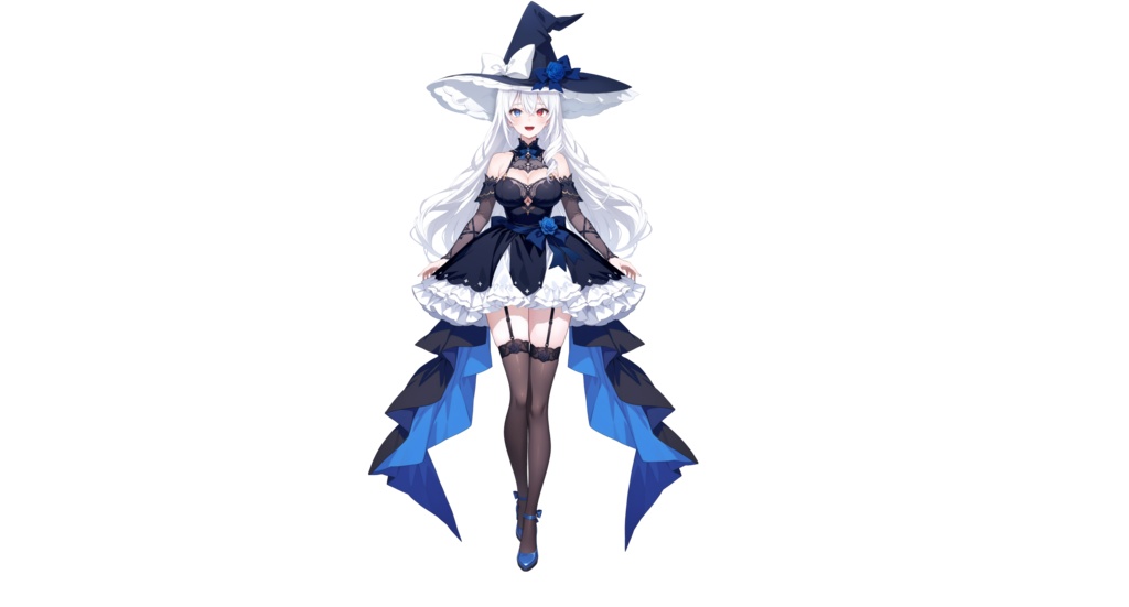 【live2dモデル】銀髪の魔女|Frost Rose【VtubeStudio対応】