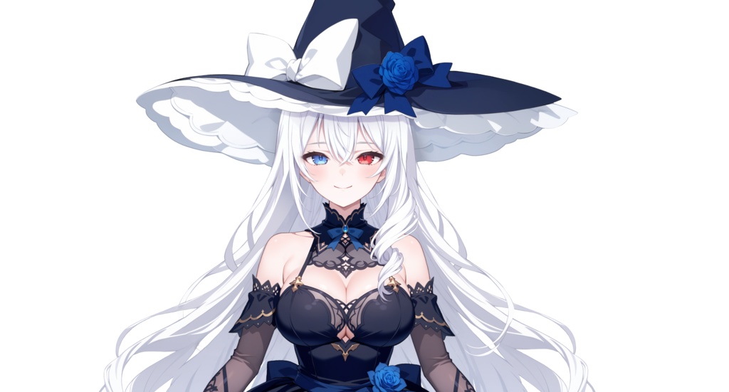 【live2dモデル】銀髪の魔女|Frost Rose【VtubeStudio対応】