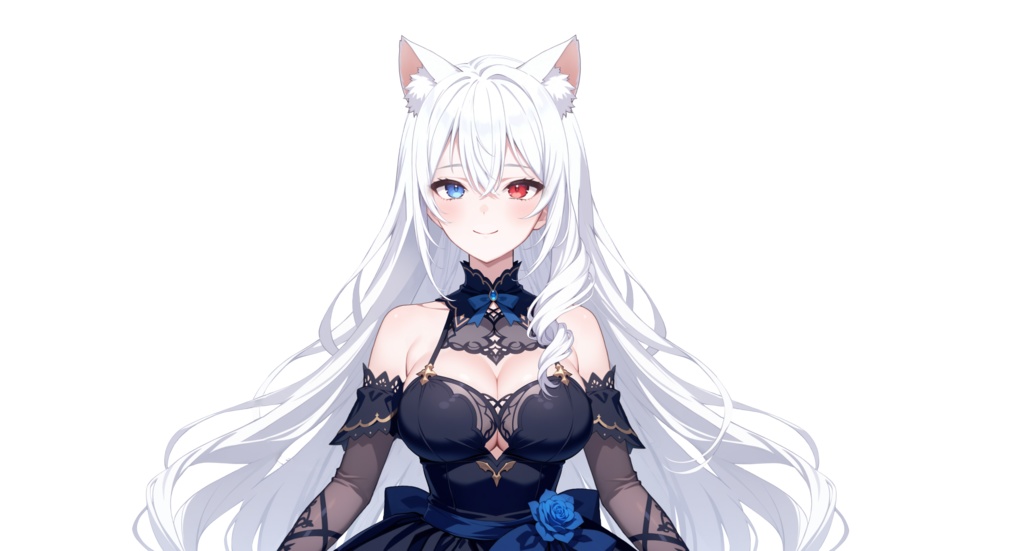 【live2dモデル】銀髪の魔女|Frost Rose【VtubeStudio対応】