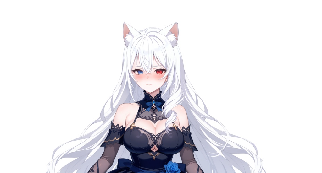 【live2dモデル】銀髪の魔女|Frost Rose【VtubeStudio対応】