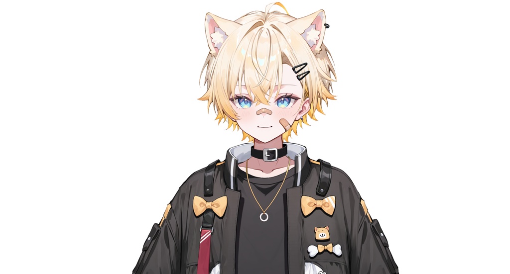 【live2dモデル】オレンジ猫アイドル少年|orange cat boy【VtubeStudio対応】