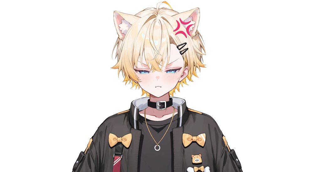 【live2dモデル】オレンジ猫アイドル少年|orange cat boy【VtubeStudio対応】