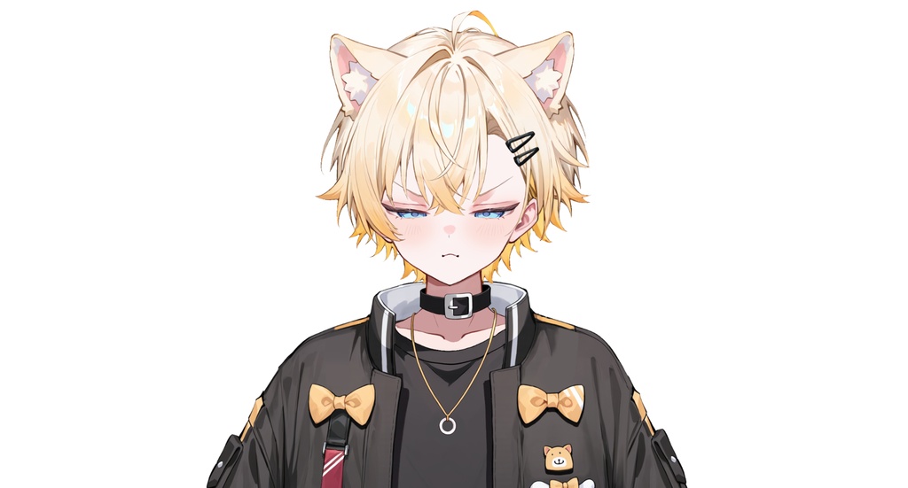 【live2dモデル】オレンジ猫アイドル少年|orange cat boy【VtubeStudio対応】