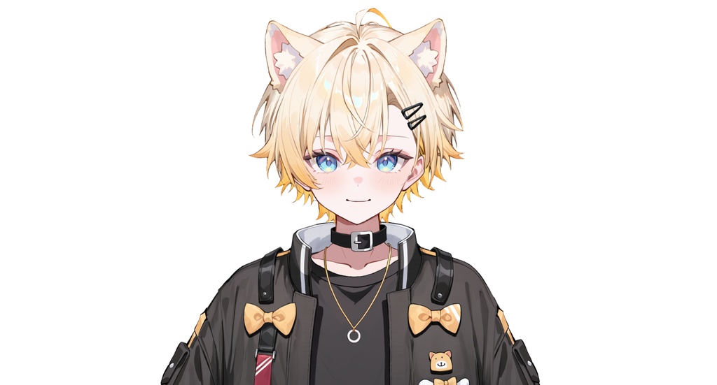 【live2dモデル】オレンジ猫アイドル少年|orange cat boy【VtubeStudio対応】