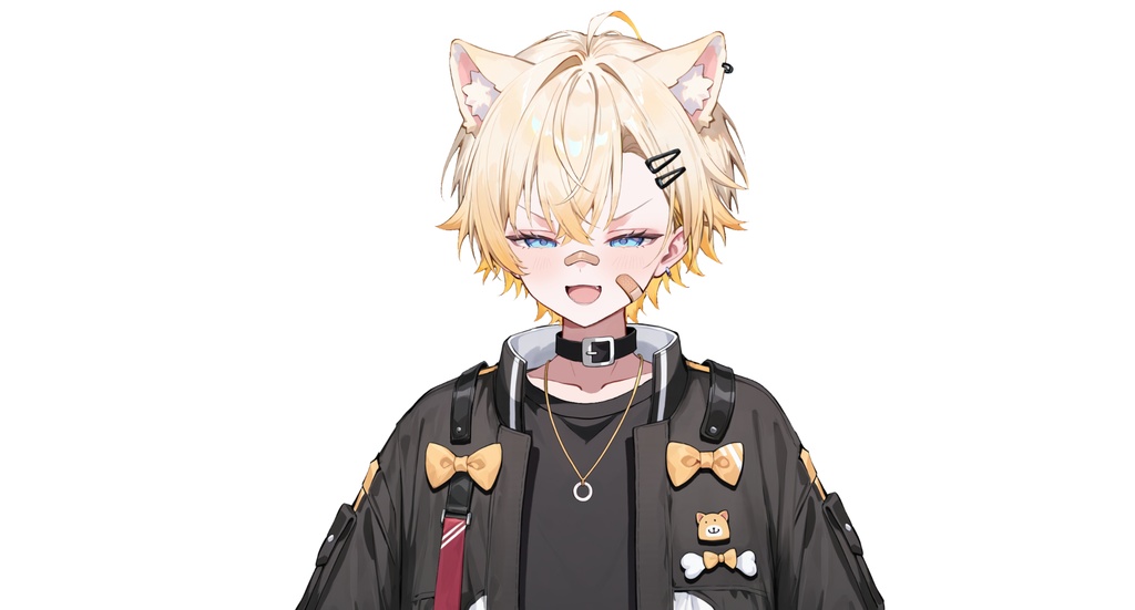 【live2dモデル】オレンジ猫アイドル少年|orange cat boy【VtubeStudio対応】