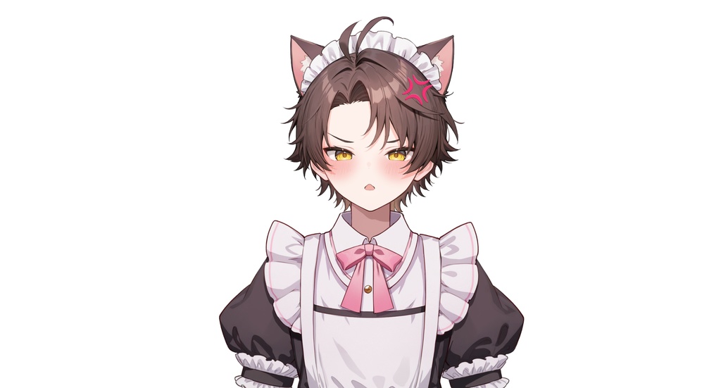 【live2dモデル】ミミ猫耳男の娘メイド|Mimi Cat-eared Femboy Maid【VTS対応】