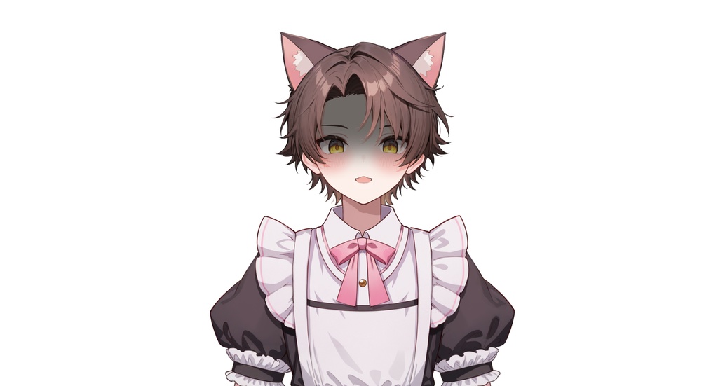 【live2dモデル】ミミ猫耳男の娘メイド|Mimi Cat-eared Femboy Maid【VTS対応】