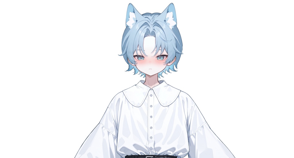 【live2dモデル】ベル猫耳学園男子|Bell Cat-eared School Boy【VTS対応】