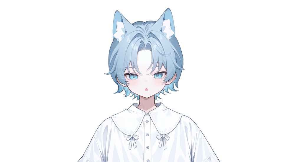 【live2dモデル】ベル猫耳学園男子|Bell Cat-eared School Boy【VTS対応】