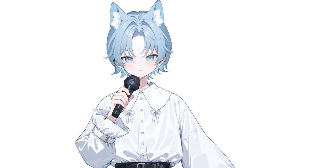 【live2dモデル】ベル猫耳学園男子|Bell Cat-eared School Boy【VTS対応】