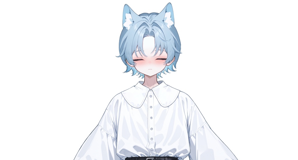 【live2dモデル】ベル猫耳学園男子|Bell Cat-eared School Boy【VTS対応】