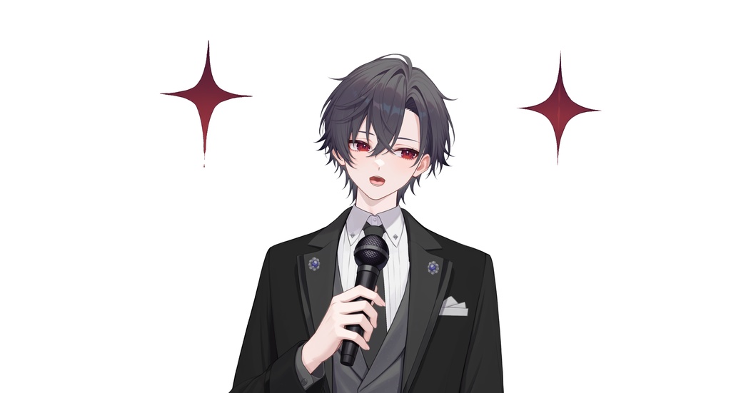 【live2dモデル】アイドル系少年・髪色瞳色変更&衣装切替可・多表情対応 | Idol-type Boy・Changeable Hair/Eye Color & Outfit・Multi Expressions【VTS対応】