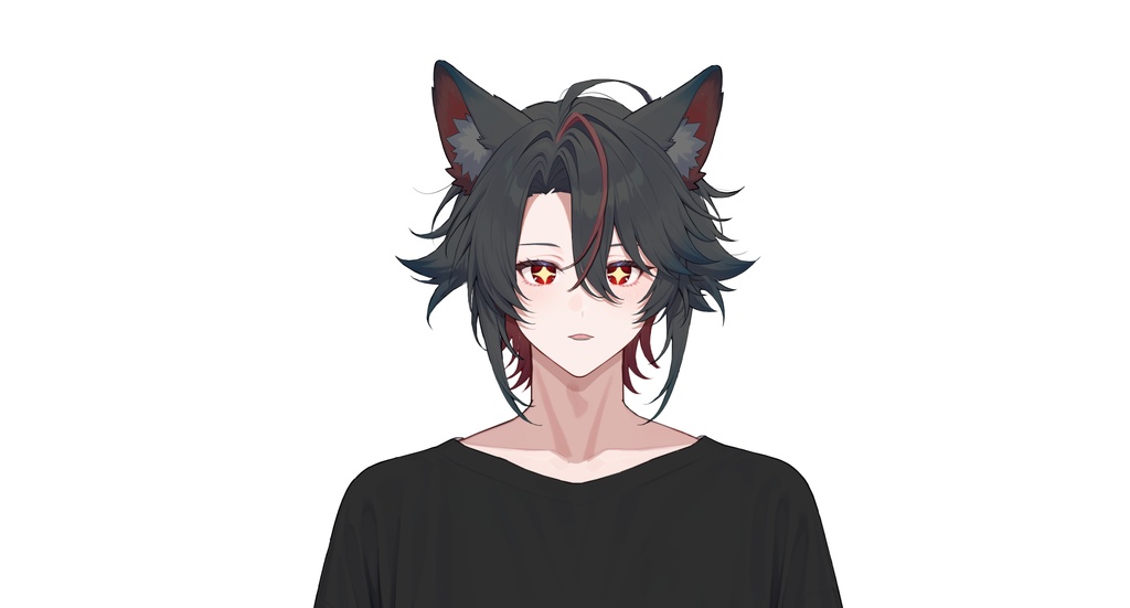 【live2dモデル】ユキ白髪狼耳アイドル | Yuki White-haired Wolf-eared Idol【VTS対応】