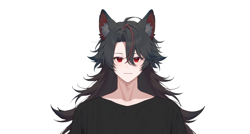 【live2dモデル】ユキ白髪狼耳アイドル | Yuki White-haired Wolf-eared Idol【VTS対応】