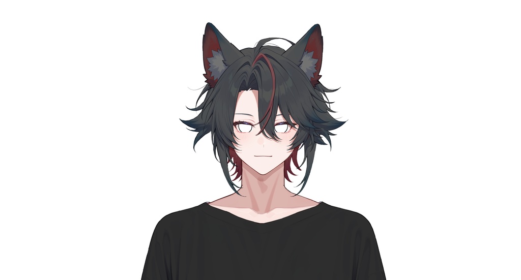 【live2dモデル】ユキ白髪狼耳アイドル | Yuki White-haired Wolf-eared Idol【VTS対応】