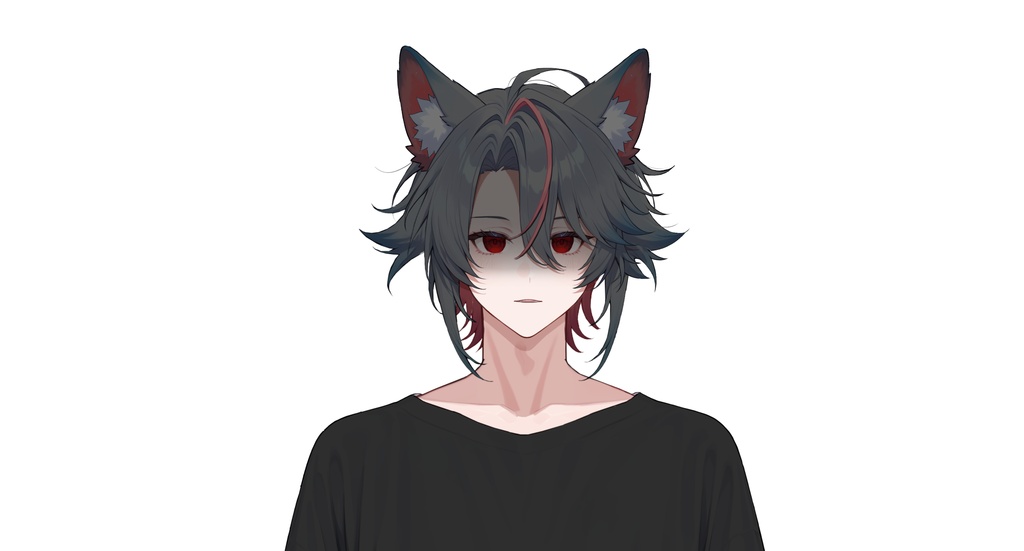 【live2dモデル】ユキ白髪狼耳アイドル | Yuki White-haired Wolf-eared Idol【VTS対応】