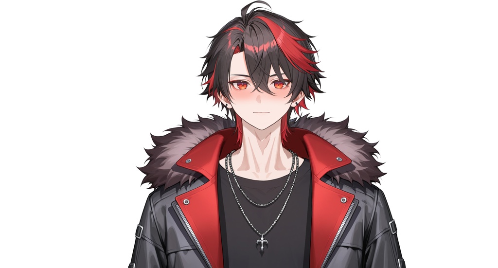 【live2d汎用モデル】クロ黒髪ストリート系アイドル| Kuro Black-haired Street Idol【VTS対応】