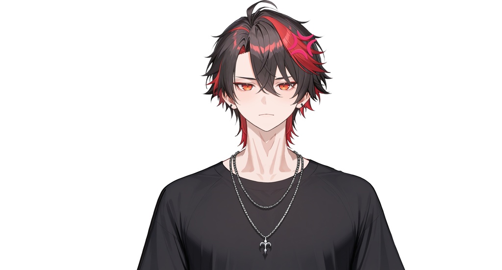 【live2d汎用モデル】クロ黒髪ストリート系アイドル| Kuro Black-haired Street Idol【VTS対応】