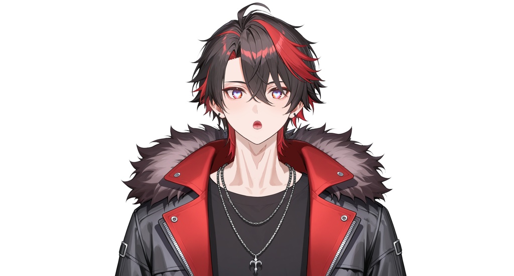 【live2d汎用モデル】クロ黒髪ストリート系アイドル| Kuro Black-haired Street Idol【VTS対応】