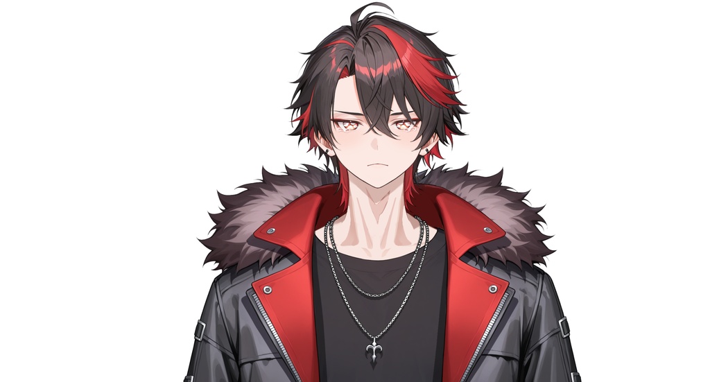 【live2d汎用モデル】クロ黒髪ストリート系アイドル| Kuro Black-haired Street Idol【VTS対応】