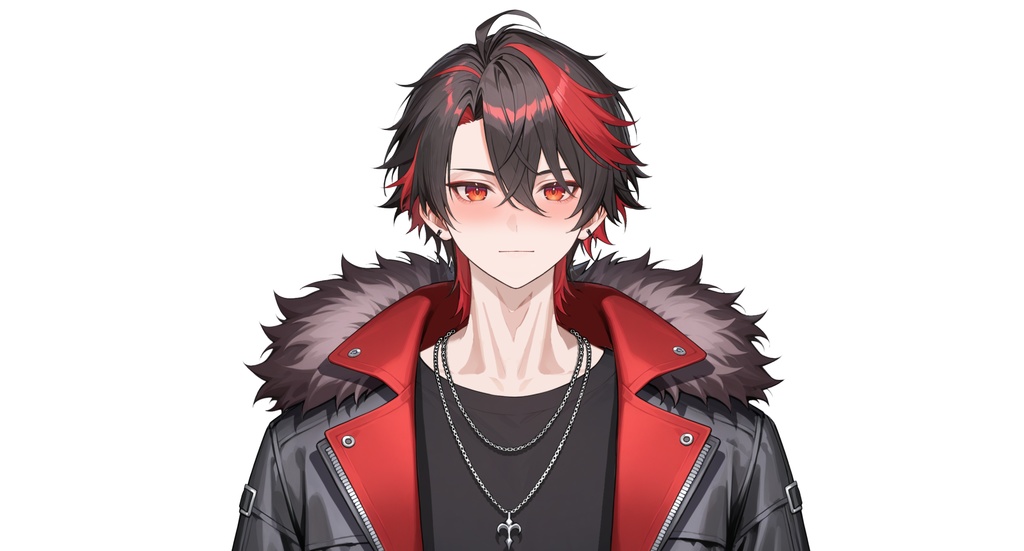 【live2d汎用モデル】クロ黒髪ストリート系アイドル| Kuro Black-haired Street Idol【VTS対応】