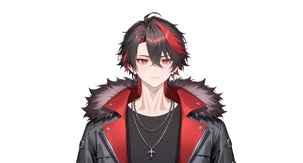 【live2d汎用モデル】クロ黒髪ストリート系アイドル| Kuro Black-haired Street Idol【VTS対応】