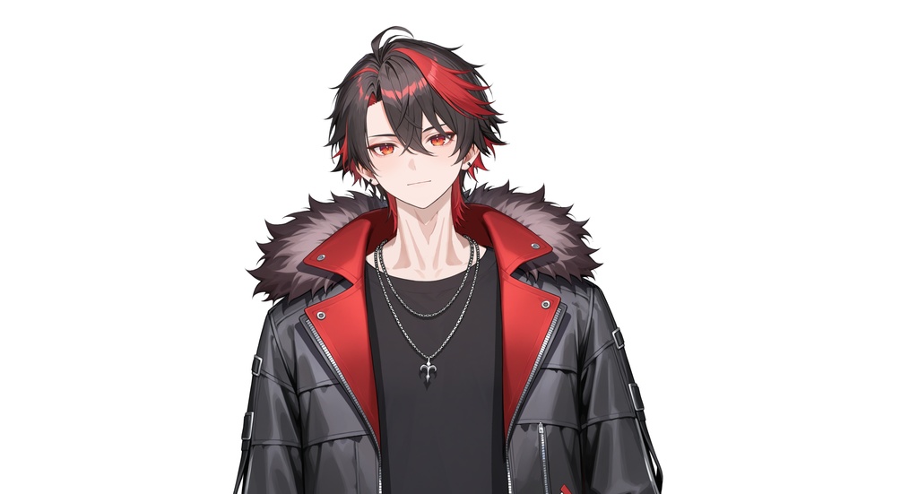 【live2d汎用モデル】クロ黒髪ストリート系アイドル| Kuro Black-haired Street Idol【VTS対応】