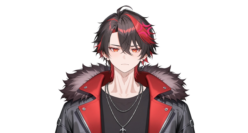 【live2d汎用モデル】クロ黒髪ストリート系アイドル| Kuro Black-haired Street Idol【VTS対応】