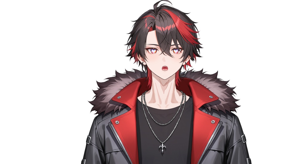 【live2d汎用モデル】クロ黒髪ストリート系アイドル| Kuro Black-haired Street Idol【VTS対応】