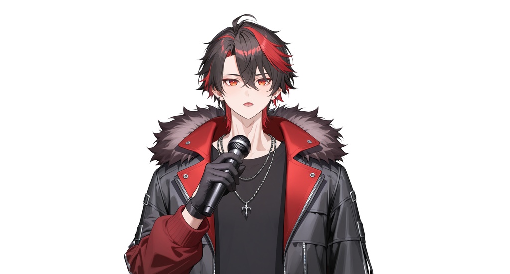 【live2d汎用モデル】クロ黒髪ストリート系アイドル| Kuro Black-haired Street Idol【VTS対応】