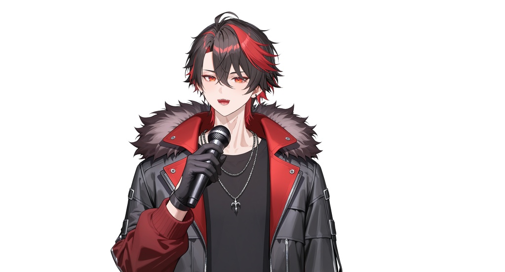 【live2d汎用モデル】クロ黒髪ストリート系アイドル| Kuro Black-haired Street Idol【VTS対応】