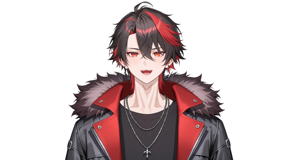 【live2d汎用モデル】クロ黒髪ストリート系アイドル| Kuro Black-haired Street Idol【VTS対応】